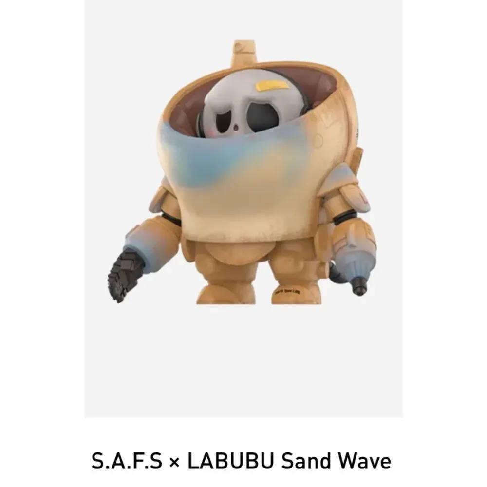 THE MONSTERS x Kow Yokoyama Ma.k. Series, S.A.F.S. X LABUBU SAND‎ WAVE UNOPENED